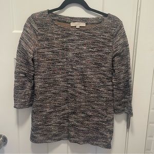 Loft bell sleeve blouse size s